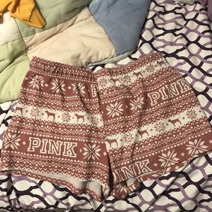 PINK brand pajama shorts